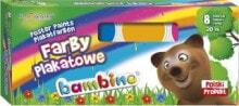 Купить краски для рисования для детей Bambino: Bambino Farby Plakatowe Bambino 8 Kolorów 20 ml