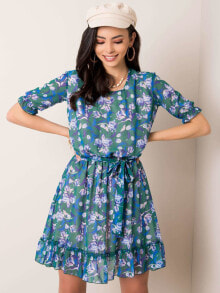 Женское летнее шифоновое платье с цветочным принтом Factory Price