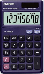 Casio SL-300VER калькулятор Карман Синий