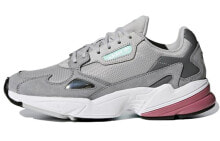 adidas originals Falcon 女款 灰白红 / Кроссовки Adidas originals Falcon D96698