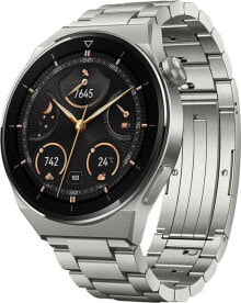 Купить умные часы Huawei: Smartwatch Huawei Watch GT 3 Pro Elite 46mm Srebrny (55028834)