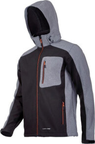 Другие средства индивидуальной защиты lahti Pro Hooded Softshell Jacket, Black / Gray, Size M (L4091602)