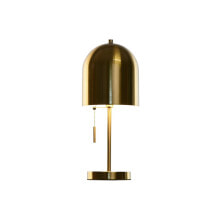 Desk lamp Home ESPRIT Golden Metal 50 W 220 V 18 x 18 x 44 cm