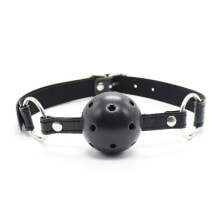 Кляпы для БДСМ Breathable Ball Gag 4,5 cm Black