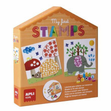 Stamps and stencils for decorating for children