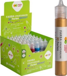 Купить краски для рисования для детей Happy Color: Happy Color Farba 3D 32ml, mix 6 kolorów brokat, Happy Color