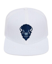 Купить мужские головные уборы Pro Standard: Шапка Snapback Pro Standard с белым логотипом Howard Bison