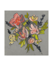 Trademark Global jennifer Goldberger Blush & Paynes Bouquet I Canvas Art - 20