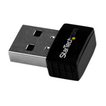 Сетевые карты и адаптеры адаптер  Wi-Fi  ЛВС StarTech.com USB433ACD1X1 433 Мбит/с