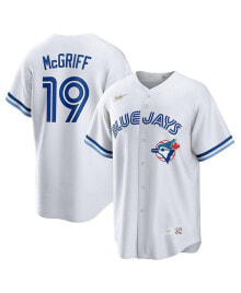 Nike men's Fred McGriff White Toronto Blue Jays Cooperstown Collection 2023 Hall of Fame Inline Replica Jersey