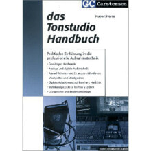 Carstensen-Verlag Das Tonstudio Handbook Hubert Henle