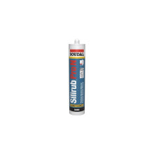 Soudal Silikondichtstoff Silirub Pro N weiß 300 ml , VE: 15