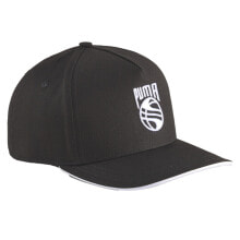 Puma Basketball Low Curve Cap Mens Size OSFA Athletic Casual 023379-01 купить в интернет-магазине