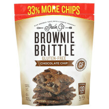 Sheila G's, Brownie Brittle, Gluten-Free, Chocolate Chip, 4.5 oz (128 g)