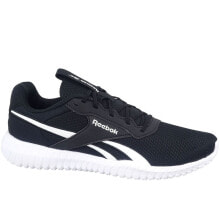 Мужская спортивная обувь для бега Мужские кроссовки спортивные для бега черные текстильные низкие  Reebok Flexagon Energy
