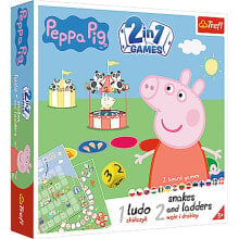 Купить куклы и пупсы для девочек Trefl: TREFL Peppa Pig Board Game 2 In 1 doll