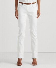 Lauren Ralph Lauren super Stretch Premier Straight Jeans, Regular and Short Lengths