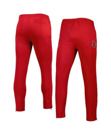 adidas men's Red Louisville Cardinals AEROREADY Tapered Pants