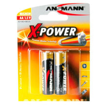 Батарейки и аккумуляторы для фото- и видеотехники aNSMANN 1x2 Mignon AA LR 6 X-Power Batteries