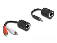 Delock 87859 - RJ-45 - Female - RCA + 3.5mm - Male - Black - Red - White