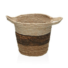 Basket Versa Brown Fibre 21 x 26 cm