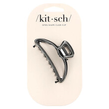 Купить средства для ухода за волосами Kitsch: Open Shape Claw Clip, Hematite, 1 Clip