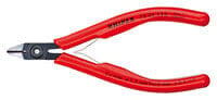 75 12 125 - Diagonal-cutting pliers - Steel - Plastic - Red - 12.5 cm - 80 g