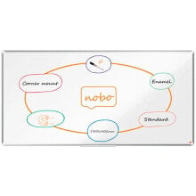 NOBO Premium Plus Vitrified Steel 1800X900 mm Board