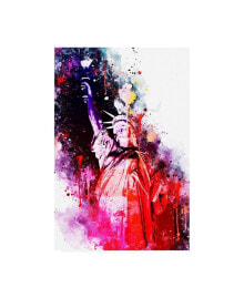 Trademark Global philippe Hugonnard NYC Watercolor Collection - Liberty Colors Canvas Art - 36.5