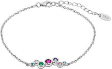 Браслеты Modern silver bracelet with glittering zircons LP1979-2 / 2