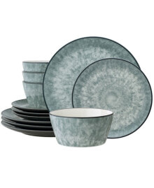 Colorkraft Essence 12 Piece Dinnerware Set, Service for 4