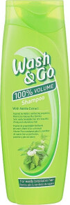 Shampoo mit Brennnesselextrakt für sprödes Haar - Wash&Go