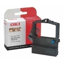 Купить картриджи для принтеров OKI: Оригинальная лента для матричного принтера OKI 9002303 Нейлон Чёрный