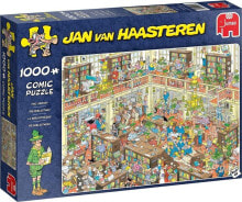 Детские развивающие пазлы Jumbo Puzzle 1000 Haasteren Biblioteka G3