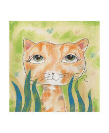 Trademark Global whiskers Studio Wild Thing Watercolor Canvas Art - 19.5