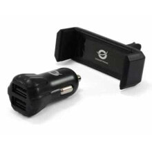 Купить зарядные устройства для стандартных аккумуляторов Conceptronic: CONCEPTRONIC 2 USB 2.0 Car Charger