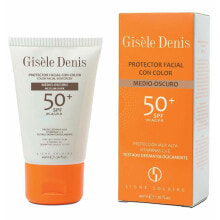 Средства для загара и защиты от солнца gisele Denis Protection Facial Spf50+ Солнцезащитный крем для лица с витаминами С и Е 40 мл