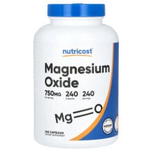 Magnesium Oxide, 375 mg, 240 Capsules