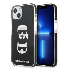 KARL LAGERFELD Klhcp13Mtpe2Tk iPhone 13.14.15 6.1 Karl&Choupette Head phone case