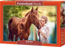 Детские развивающие пазлы Castorland Puzzle 1000 Beauty and Gentleness CASTOR