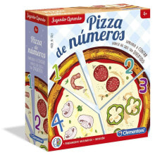 CLEMENTONI Numbers Pizza Board Game