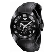 Мужские наручные часы с ремешком мужские наручные часы с черным кожаным ремешком Armani AR5846 ( 46 mm)