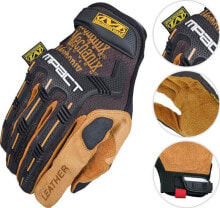 Mechanix Wear Mechanix Wear Rękawice M-Pact Leather Czarne-Coyote L