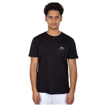 ALPHA INDUSTRIES Backprint Reflective Print Short Sleeve T-Shirt