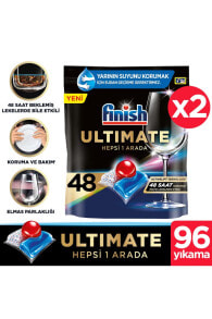 Quantum Ultimate 96 Kapsül Bulaşık Makinesi Deterjanı Tableti (2 x 48)