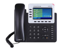 Системные телефоны Grandstream Networks GXP2140 IP-телефон Черный Проводная телефонная трубка ЖК 4 линий