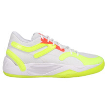 Кроссовки мужские Puma TRC Blaze Court Glow Stick Белые купить онлайн