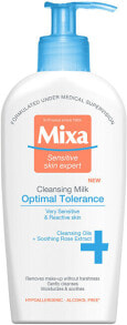 Жидкие очищающие средства Mixa Cleansing Milk for Very Sensitive and Reactive Skin Мягкое очищающее молочко для очень чувствительной кожи 200 мл