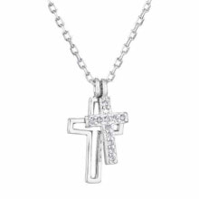 Кулоны и подвески silver necklace with a cross 12012.1