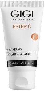 Seboregulierende, feuchtigkeitsspendende und beruhigende Gesichtscreme gegen Rötungen und Juckreiz - Gigi Ester C Sebotherapy Cream